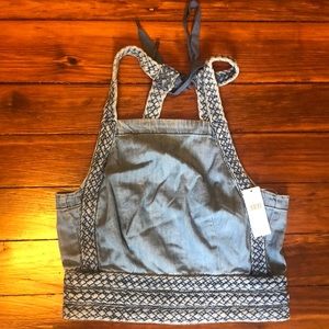 NWT Anthropologie Denim Top